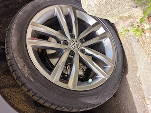 Jante 18 VW cu TPMS + anvelope profil bun - imagine 7