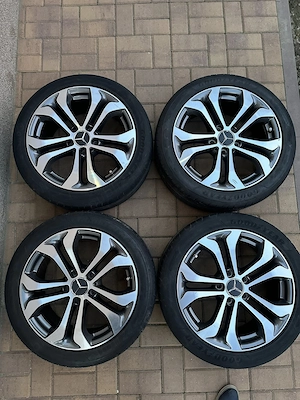 Roți complete 17” 5x112 + anvelope vară DOT 202 - imagine 6