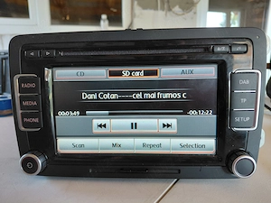Radio CD VW Passat B6 7, Golf 6 RCD510