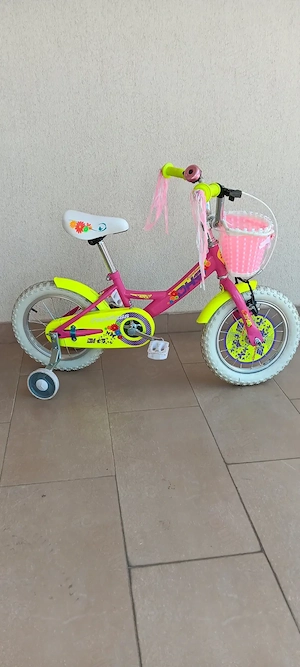 Bicicleta fete 3-6 ani 14 inch