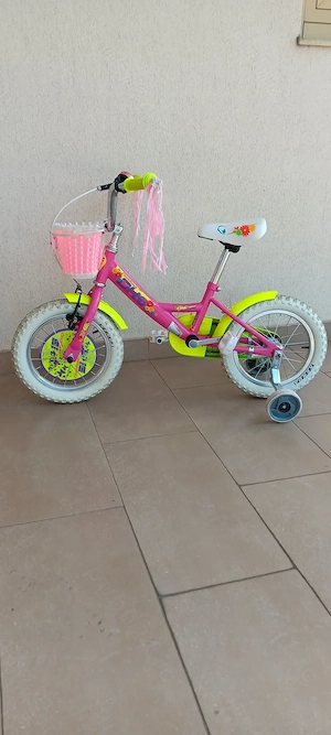 Bicicleta fete 3-6 ani 14 inch - imagine 2