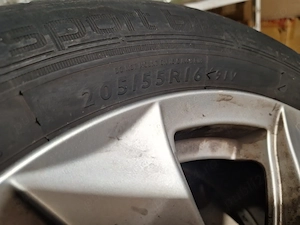 Jante +anvelope 205/55R16 - imagine 3