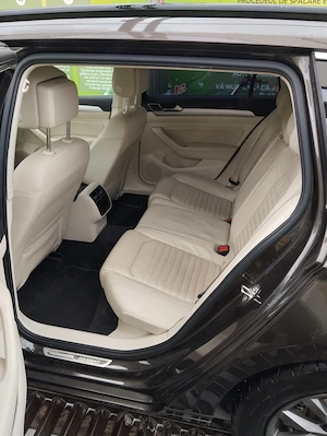 VW Passat B8 (2016) 1.6 TDI Euro 6 | Interior Piele Bej | Navigație - imagine 5