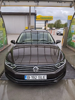 VW Passat B8 (2016) 1.6 TDI Euro 6 | Interior Piele Bej | Navigație - imagine 4