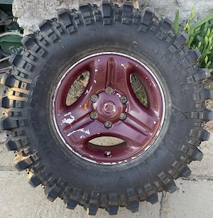 Set 5 buc anvelope all-terrain SILVERSTONE MT-117 X-TREME cu genti aluminiu 16"