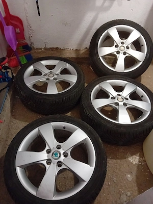 Jante+Anvelope Skoda Octavia 2 R17 - imagine 5