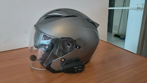 cască open face cgm 136 dna + intercom ejeas - imagine 3