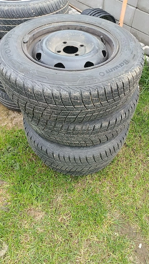 4 roti cu cauciucuri iarna pe 13" - imagine 5