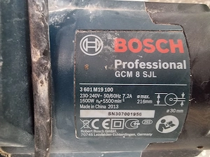 Fierăstrău circular staționar Bosch GCM 8 SJL - imagine 2