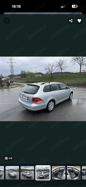 Vw Golf 5 2009 benzina 1.4 -122 cai, pdc clima