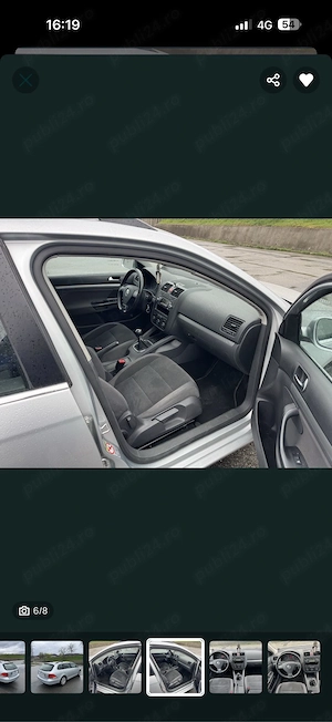 Vw Golf 5 2009 benzina 1.4 -122 cai, pdc clima - imagine 3