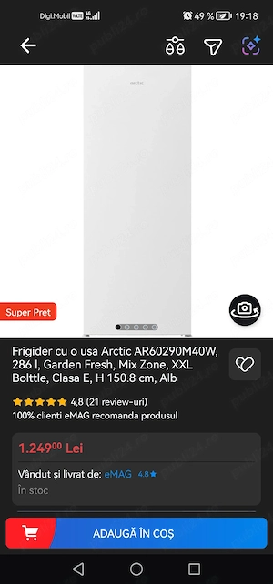 Frigider Arctic 