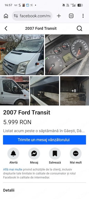 	Ford Tranzit 2007 