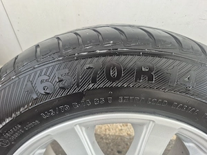 Jante Aliaj 165/70/14 5x100 pt Vw Polo, Skoda Fabia, Audi, etc, cu cauciucuri vara - imagine 2