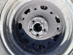 Set 4 jenti 5 x112 cu anvelope de vara 175/80/r14  comaptibile cu  gama vag (vw,audi,seat..etc) - imagine 5