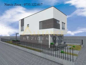 Casa individuala P+1E - 4 camere 3 bai + dressing - teren 700mp