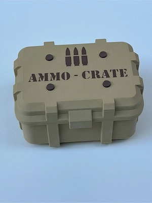 Organizator baterii AA | Ammo Crate Box | Cutie depozitare EDC | Camping   Outdoor   Birou   Airsoft - imagine 4