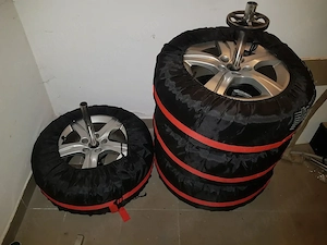 Jante aliaj R16 + 4x senzori pentru Peugeot Citroen DS - imagine 7