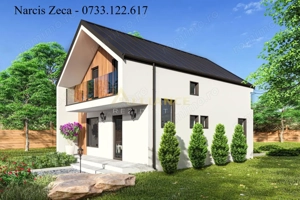 Casa individuala P+1E - 4 camere 2 bai - teren 300mp