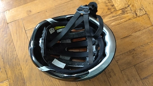 Casca ciclism MTB trotineta role CHALLENGE V10 adult marime  L XL 58-62 cm gri cu negru - imagine 5
