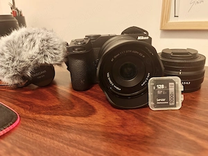 Kit complet Nikon Z30 + 2 obiective + microfon + card   3.596 cadre - imagine 2