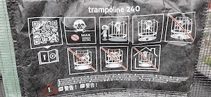 Trambulina  2.4 m