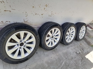 Vând jante BMW cu anvelope Michelin 225 55 17
