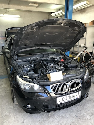 Dezmembrez Bmw E60 520d Injectoare Turbina Punte Motor M47 Galerie Admisie Intercooler Vas Apa Pompa