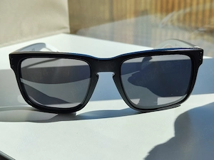 Ochelari de soare Oakley Holbrook Custom Matte Black Anodized Red  Prizm Black OO9102