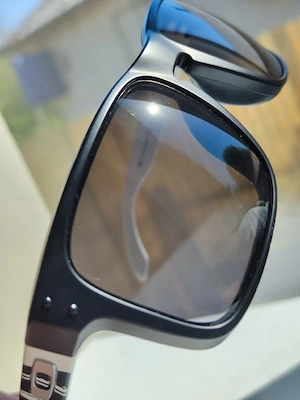 Ochelari de soare Oakley Holbrook Custom Matte Black Anodized Red  Prizm Black OO9102 - imagine 2