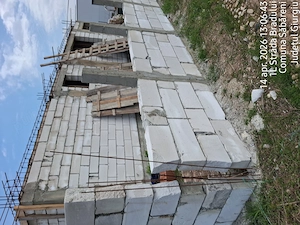 De vinzare casa începută cu teren in sabareni la 20 min de București cu utilități și proiect,P+M - imagine 4