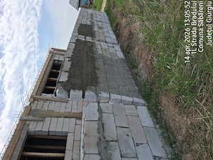 De vinzare casa începută cu teren in sabareni la 20 min de București cu utilități și proiect,P+M - imagine 5