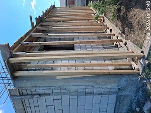 De vinzare casa începută cu teren in sabareni la 20 min de București cu utilități și proiect,P+M