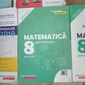 Cărți matematică, culegeri 