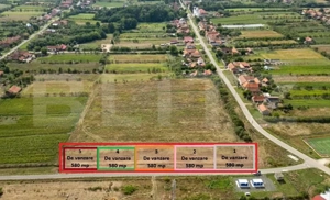 Teren intravilan de vanzare, cu 2 fronturi stradale in Herendesti