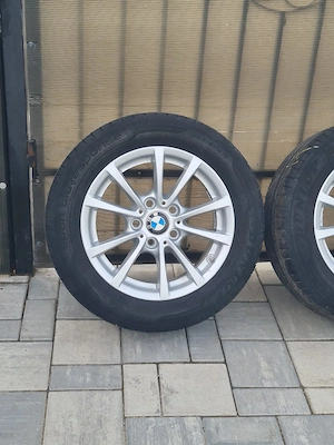 jante aliaj bmw 16"cu anvelope Dunlop in stare foarte buna - imagine 5