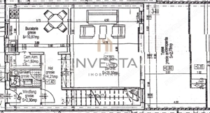Triplex cu gradina proprie si parcare, zona Grand Hotel Italia! - imagine 14