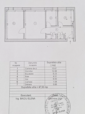 COMISION 0% - Ultracentral - apartament 2 camere etaj 1 - imagine 16