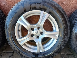 Jante aliaj pe 16 cu anvelope iarna Ford,Peugeot ,Volvo - imagine 5