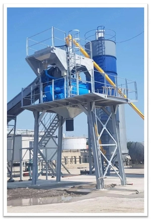 Stație de Betoane Promix M70-B-TS 70-80 mc h Twin Shaft 1.5mc + 2 Silozuri 80T, Automatizare + Mont. - imagine 2