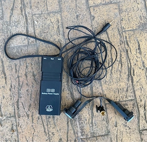 AKG B9 Battery Power Supply ( alimentare 9 v ) microfon condenser