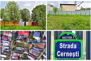 Vanzare teren intravilan 730mp Baneasa   Vatra Noua - Strada Cernesti 22 Jandarmeriei Apicultorilor