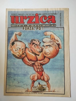 342. Revista de umor, Urzica, nr. 4, 1998