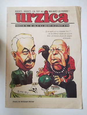 343. Revista de umor, Urzica nr. 5, 1998