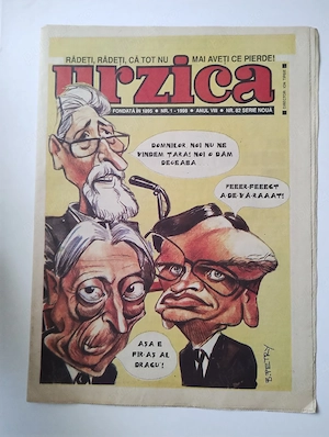 346. Revista de umor, Urzica nr. 1, 1998