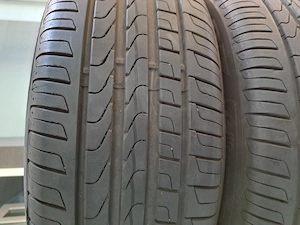4 cauciucuri de vară Pirelli, 225/55 R17, dot 2019, stare foarte bună. 