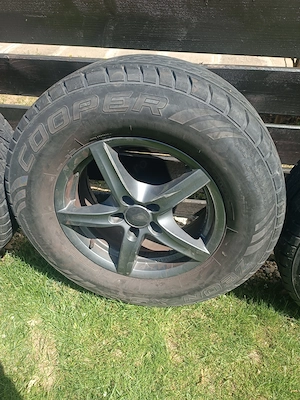 Vând jante KBA 16" prindere 5x108 Ford Mazda cu cauciucuri Cooper Zeon XST 235 70 r16 - imagine 5