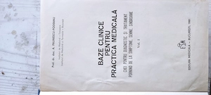 Vând Carte de Medicina "Bazele Clinice pentru Practica Medicala". 