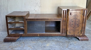 Comoda Vintage Stil Biedermeier; Comoda Din lemn; Toaleta fara oglinda