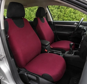 Huse scaun auto tip Maieu Negru - imagine 3